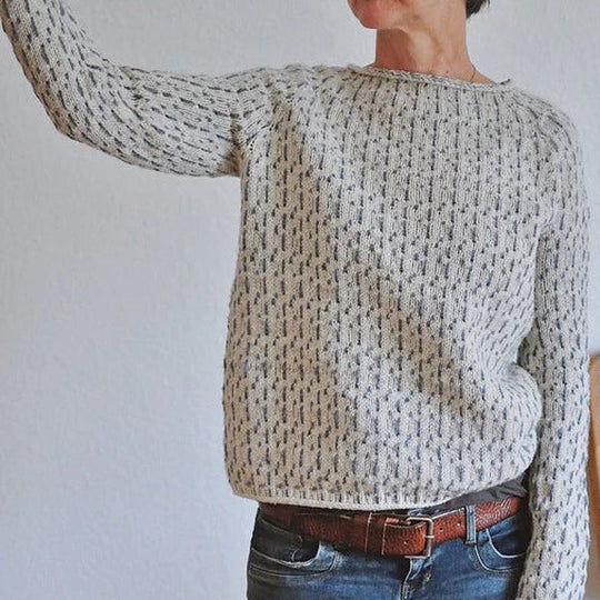 Casual Gray Jumper for Women