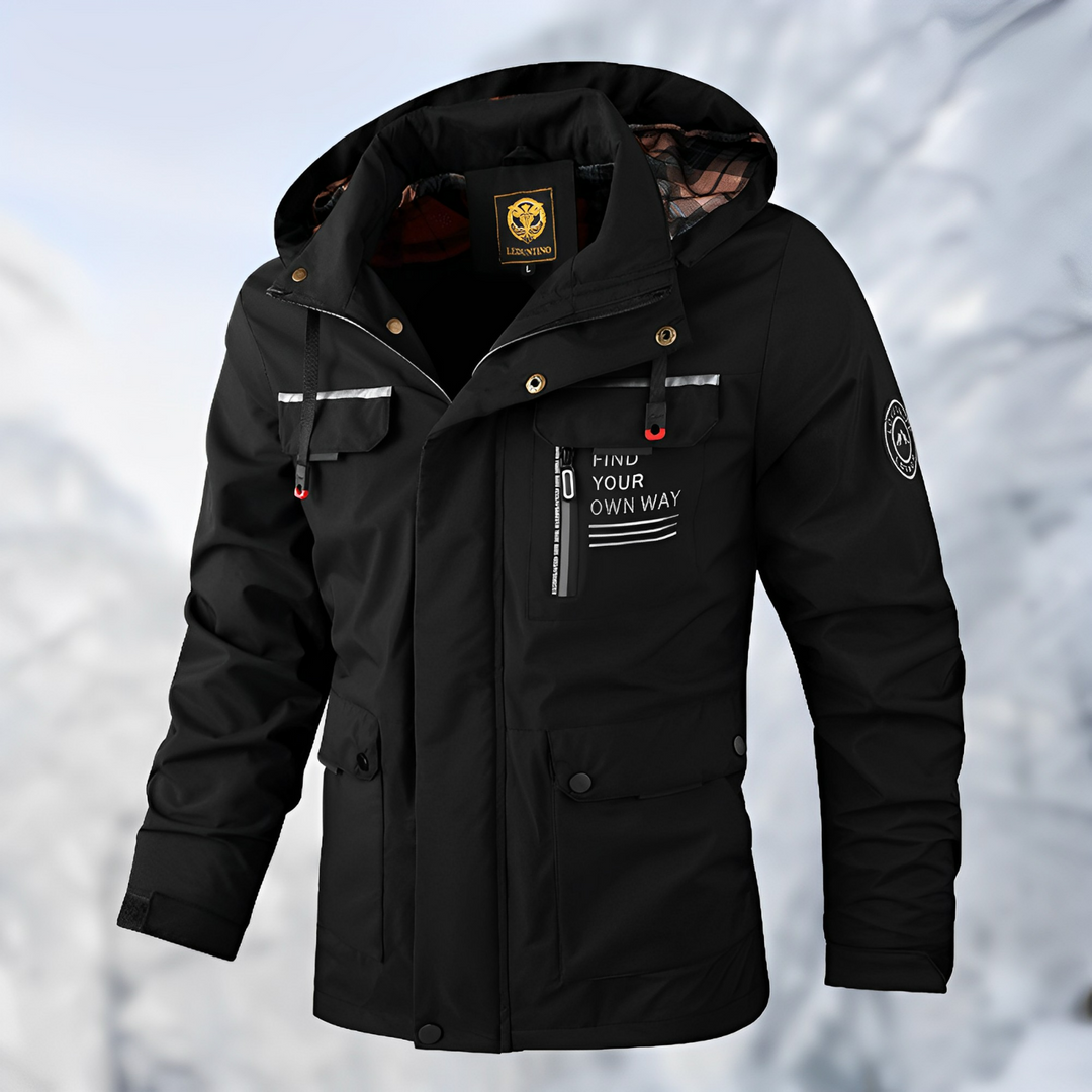 Casual Hooded Outdoor Winter Jacket for Men