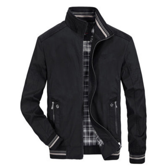 Lightweight Stand Collar Jacket for Men