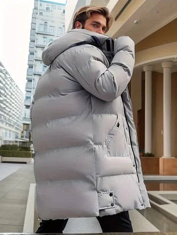 Long Winter Jacket for Men