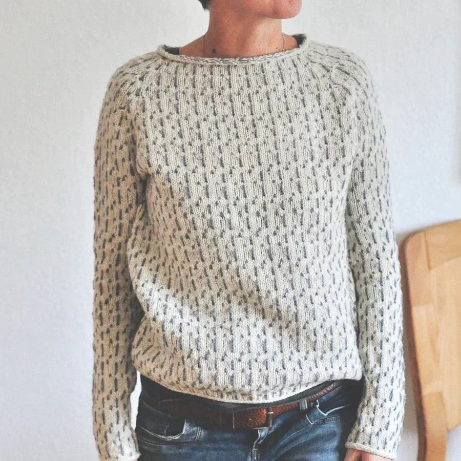 Casual Gray Jumper for Women