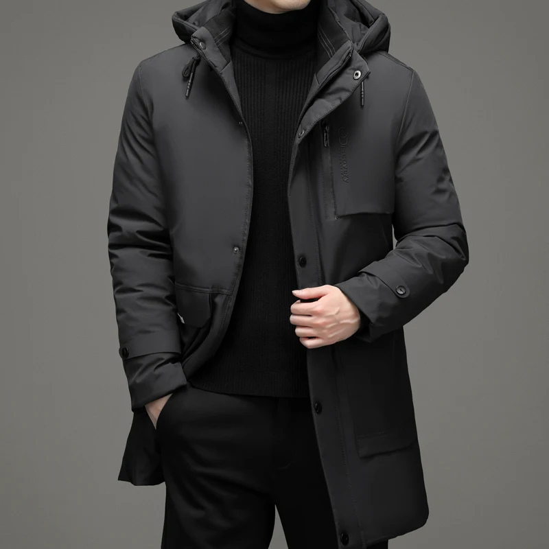 Waterproof Hooded Winter Parka for Men