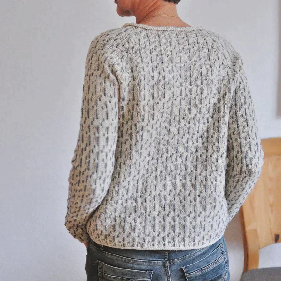 Casual Gray Jumper for Women