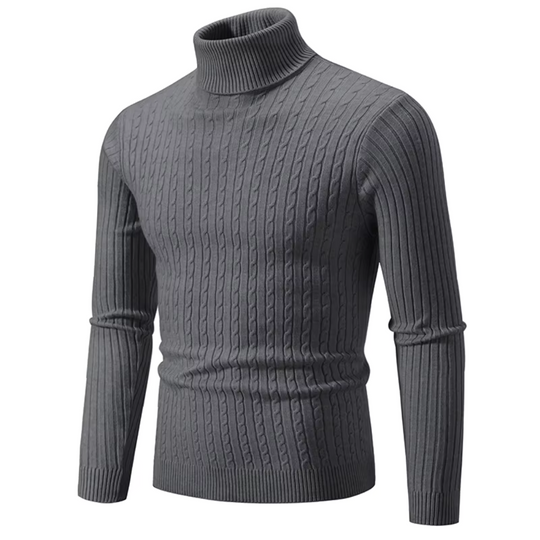 Casual Turtleneck Jumper for Men