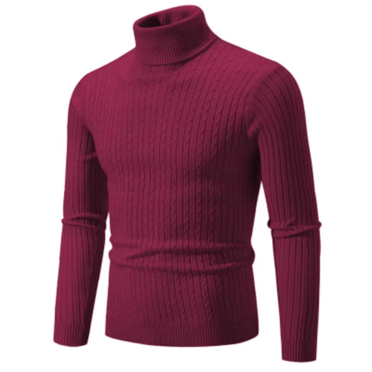 Casual Turtleneck Jumper for Men