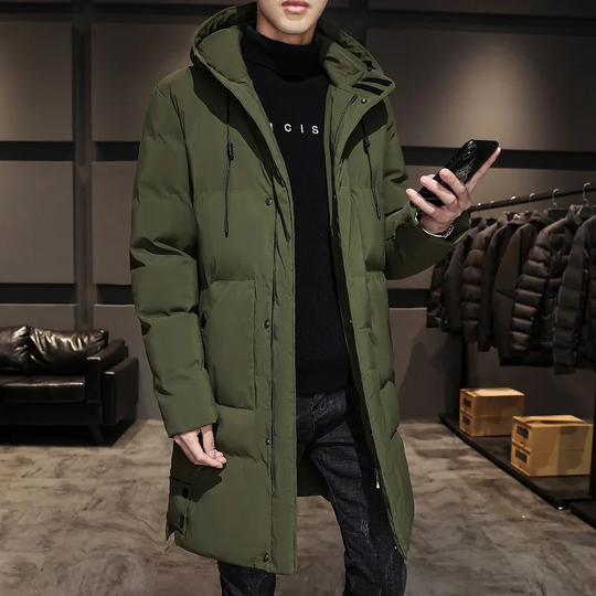 Waterproof Long Winter Parka for Men