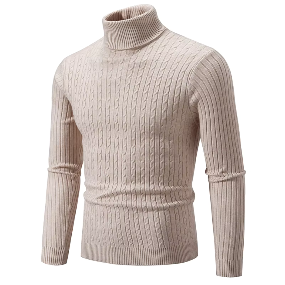 Casual Turtleneck Jumper for Men