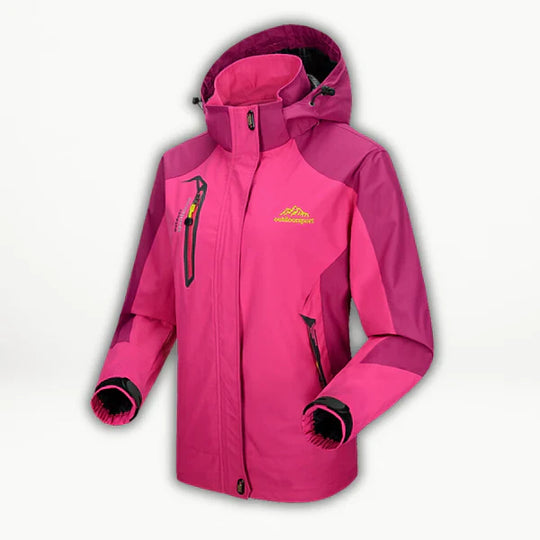 Breathable Outdoor Jacket with Hood for Women