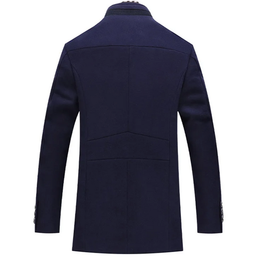 Warm Thick Winter Coat with Pockets for Men