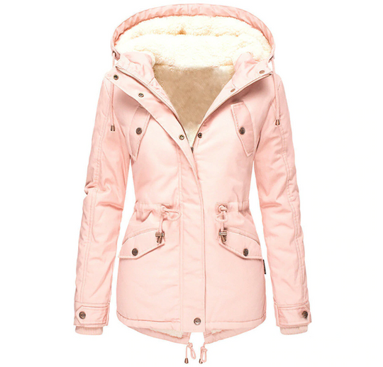 Windproof Long Winter Jacket for Women