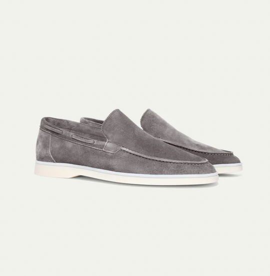 Classic Suede Slip-On Loafers for Men