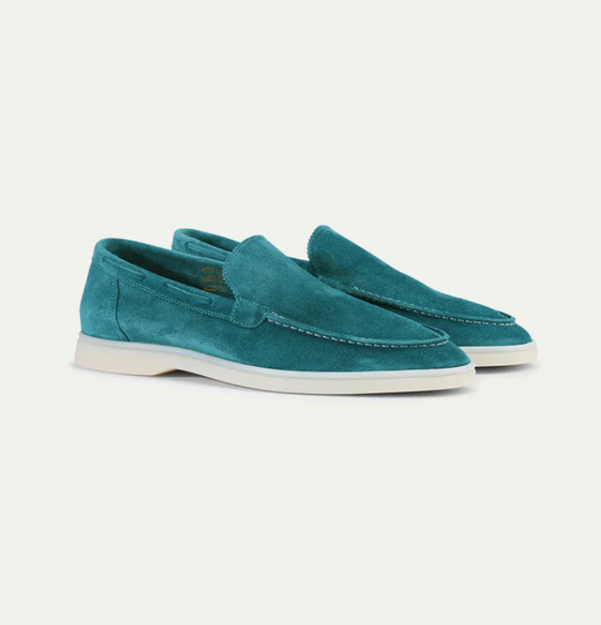 Classic Suede Slip-On Loafers for Men