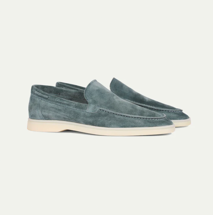 Classic Suede Slip-On Loafers for Men