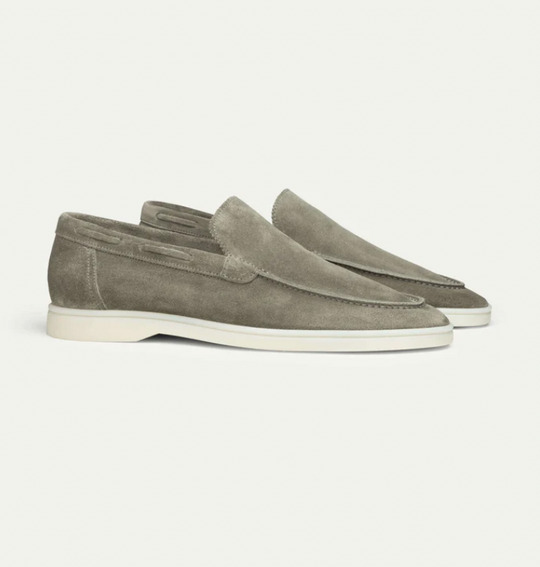 Classic Suede Slip-On Loafers for Men