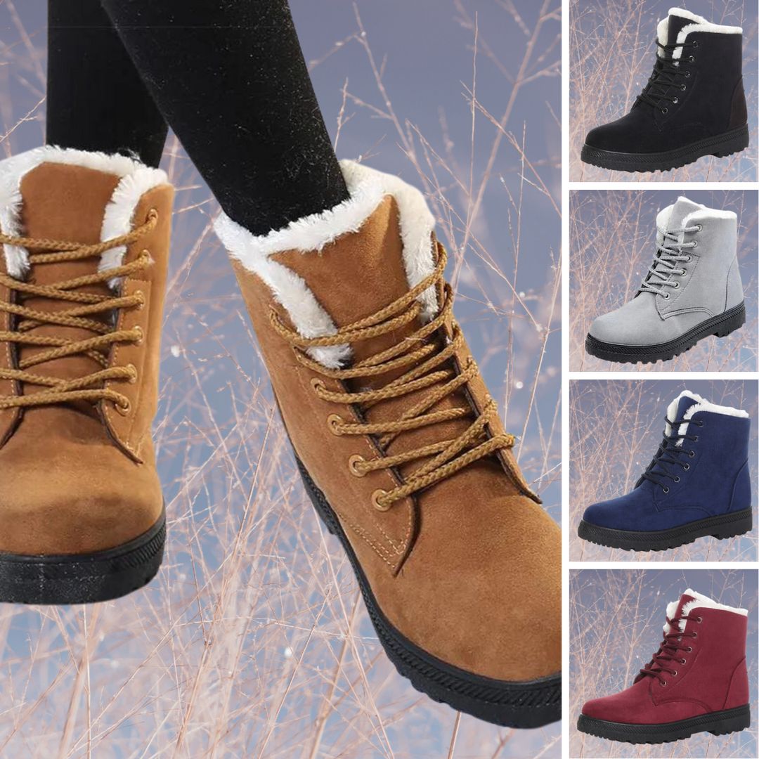 Warm Plush Snow Boots for Women