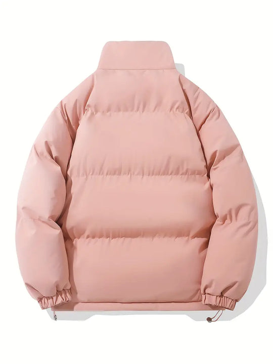 Winter Puffer Jacket with Hood for Women