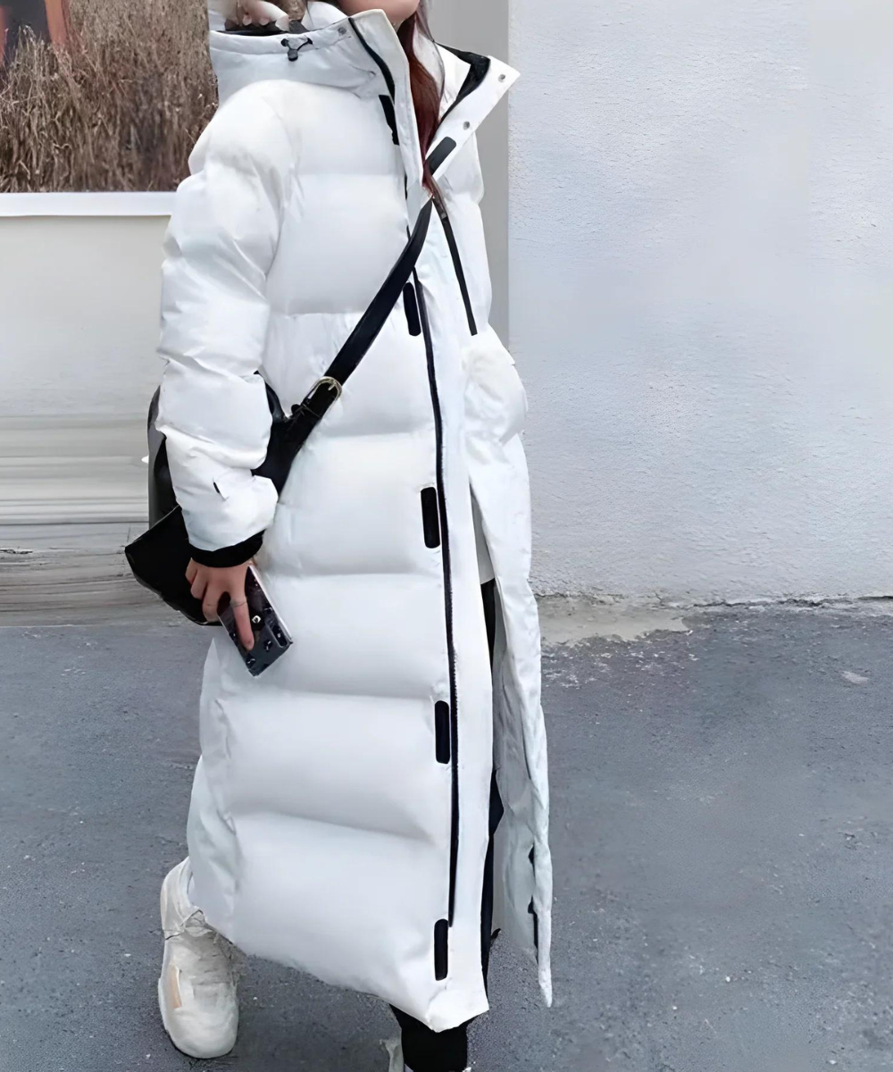 Waterproof Padded Long Jacket for Women