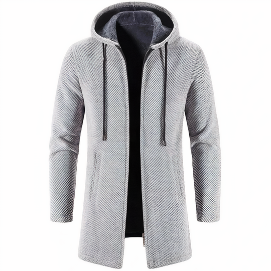 Turn-down Hoodie Winter Coat for Men