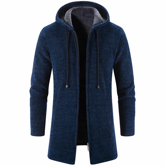 Turn-down Hoodie Winter Coat for Men