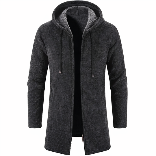 Turn-down Hoodie Winter Coat for Men