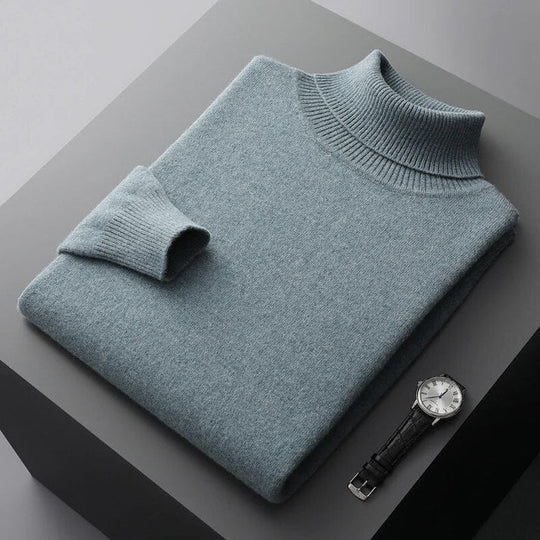 Casual Turtleneck Jumper for Men