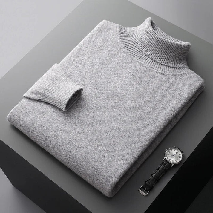 Casual Turtleneck Jumper for Men