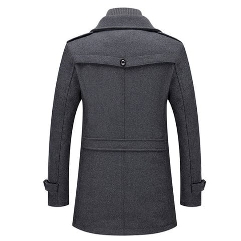 Thickened Lapel Winter Coat for Men