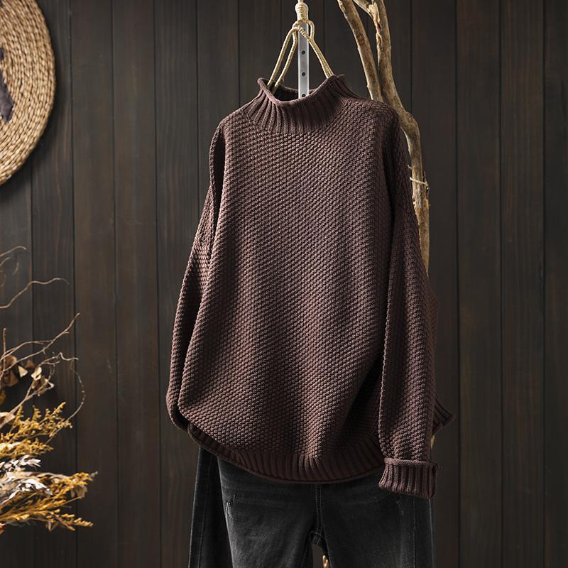 Vintage Knitted Sweater for Women