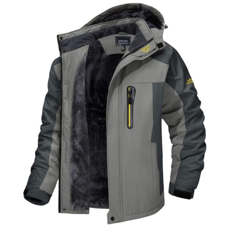 Waterproof Jacket with Hood for Men