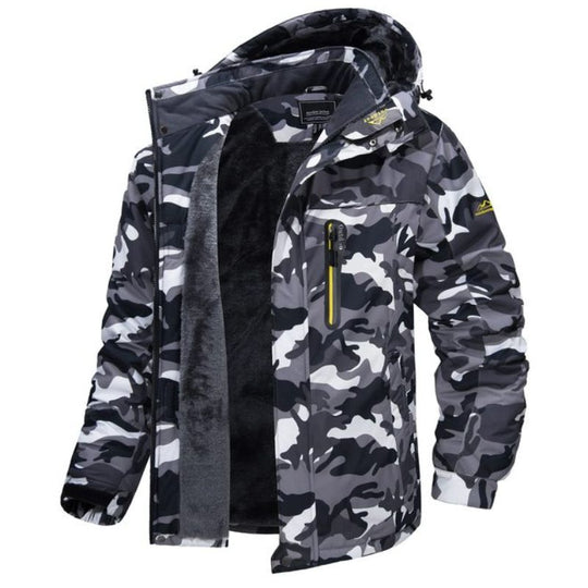 Waterproof Jacket with Hood for Men