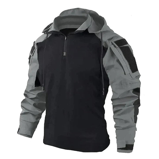 Tactical Combat Jacket with Hood for Men