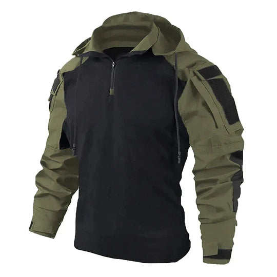 Tactical Combat Jacket with Hood for Men