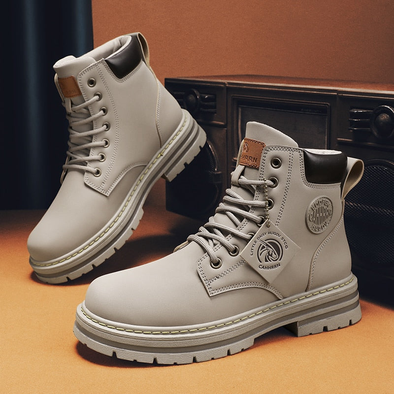 Trendy High Top Winter Lace-Up Boots for Unisex