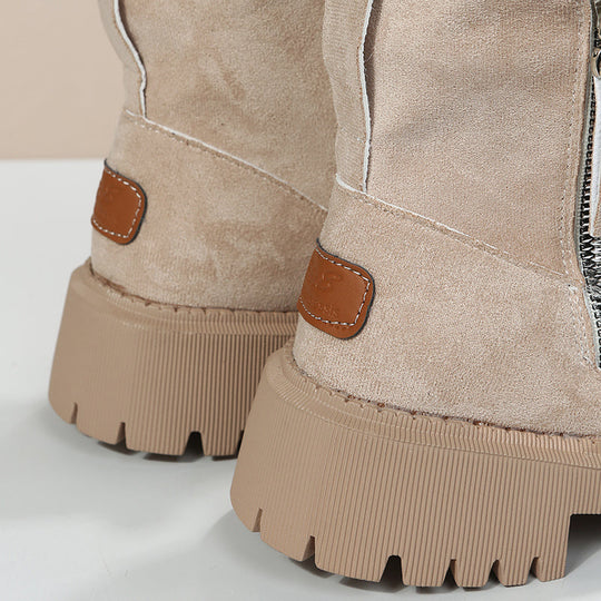 Ankle Fleece Snow Boots for Women