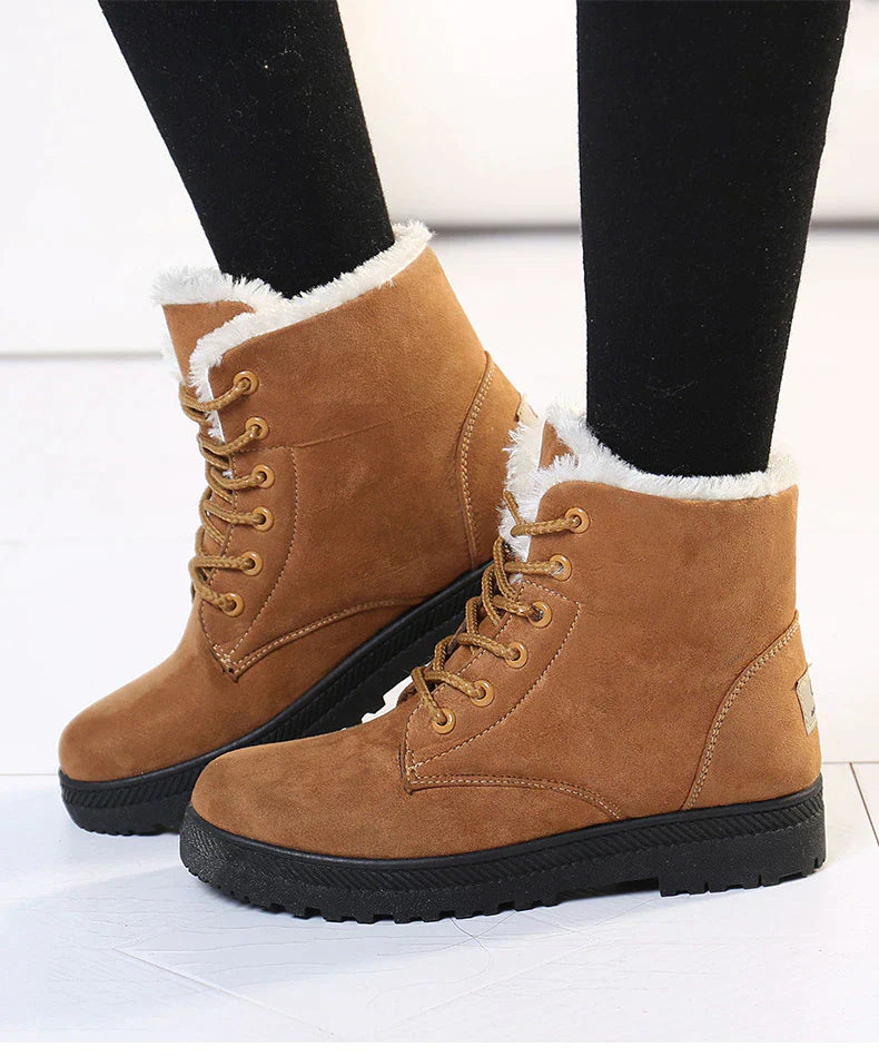 Warm Plush Snow Boots for Women