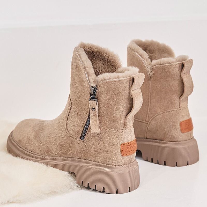 Ankle Fleece Snow Boots for Women