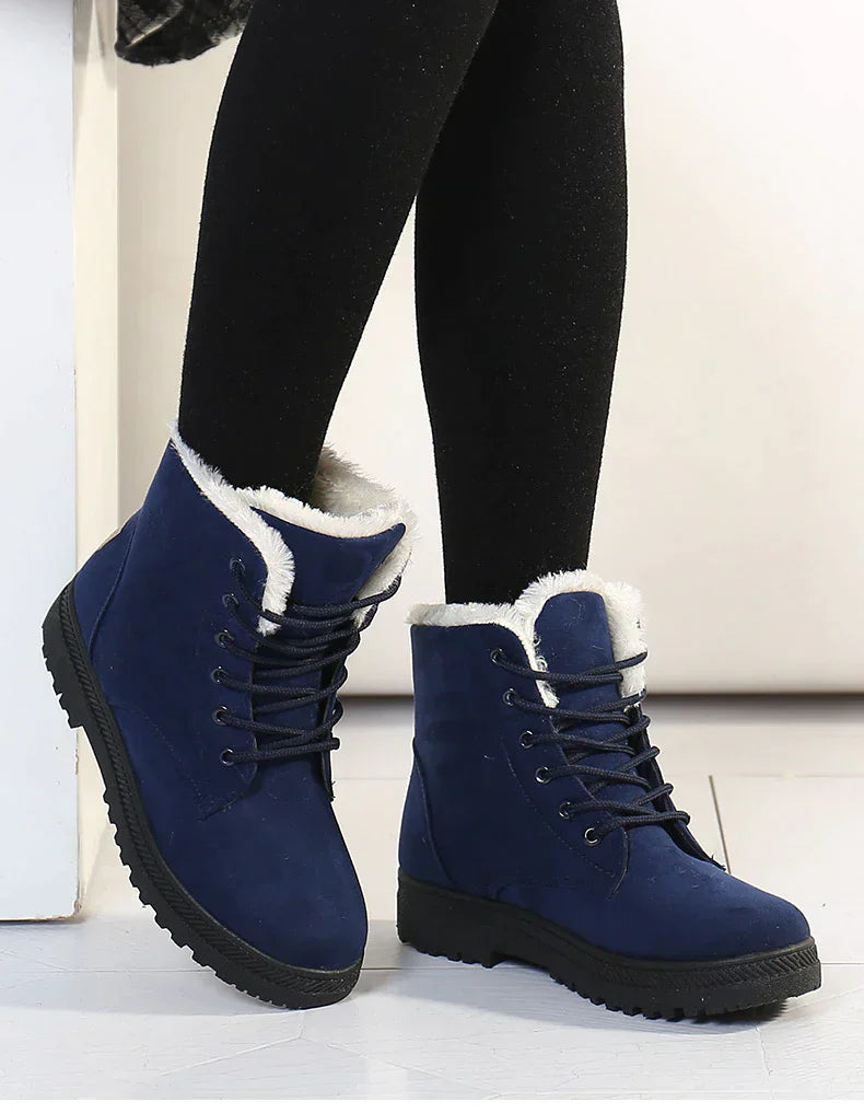 Warm Plush Snow Boots for Women