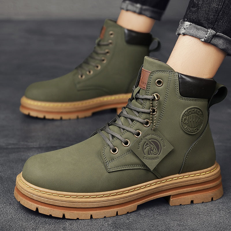 Trendy High Top Winter Lace-Up Boots for Unisex