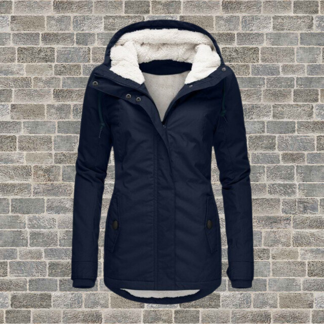 Soft-Lined Winter Coat for Women