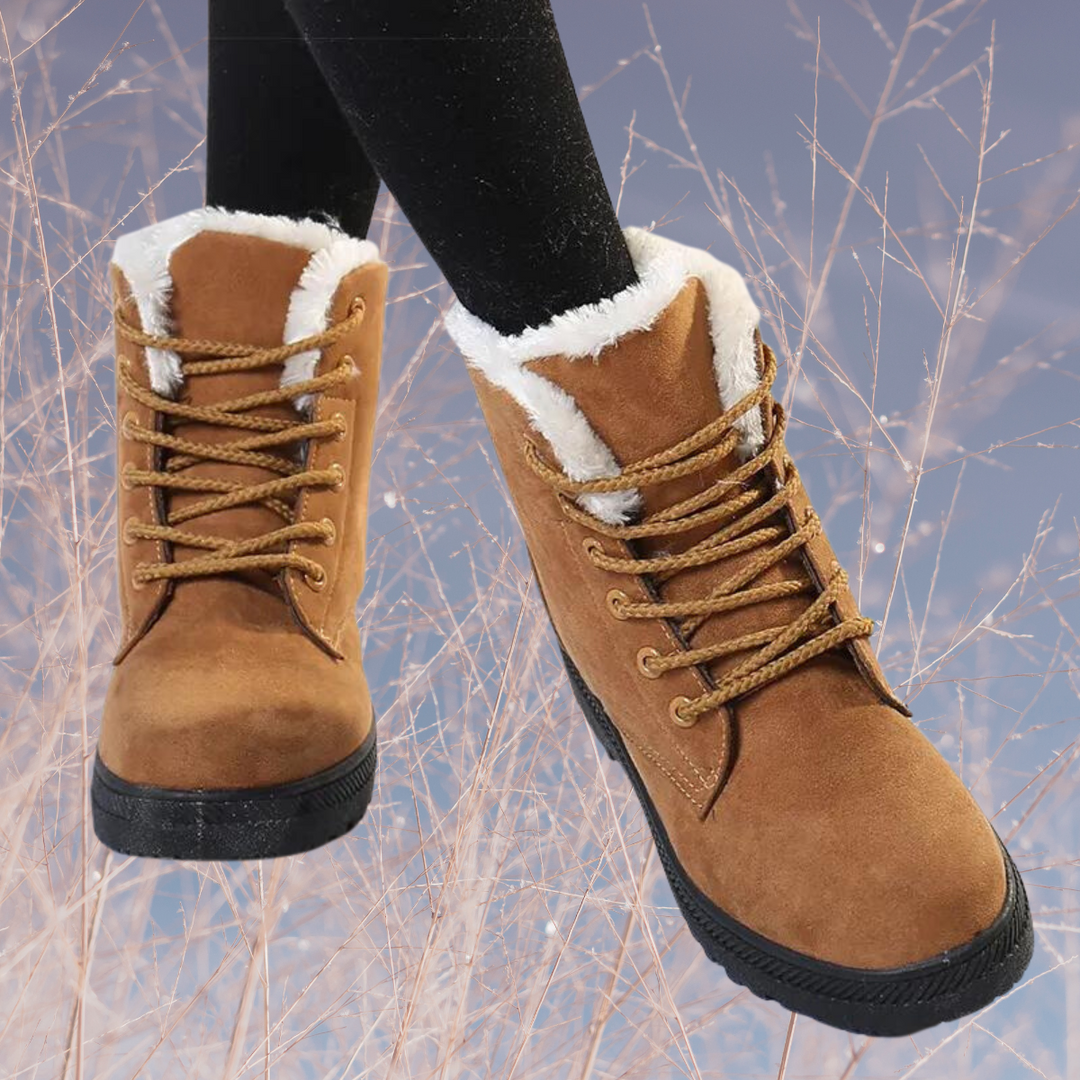 Warm Plush Snow Boots for Women