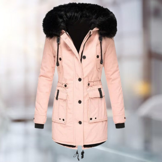 Fur Collar Coat for Women