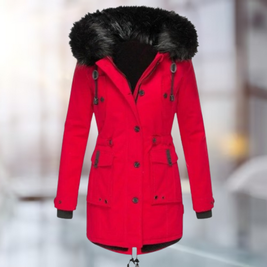 Fur Collar Coat for Women