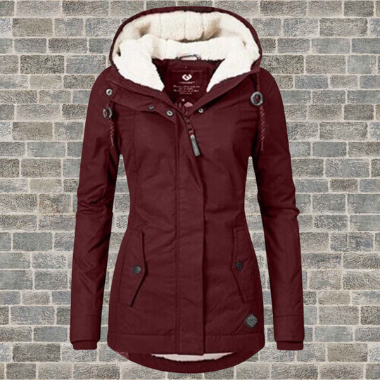 Soft-Lined Winter Coat for Women