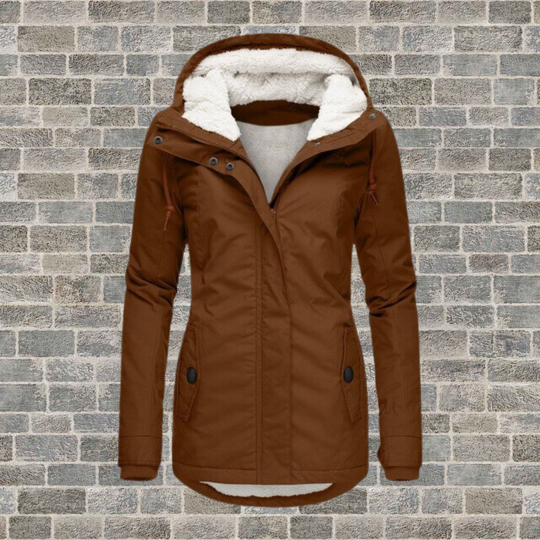 Soft-Lined Winter Coat for Women