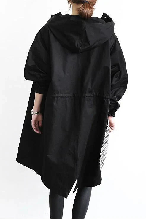 Comfy Oversized Trench Coat for Women