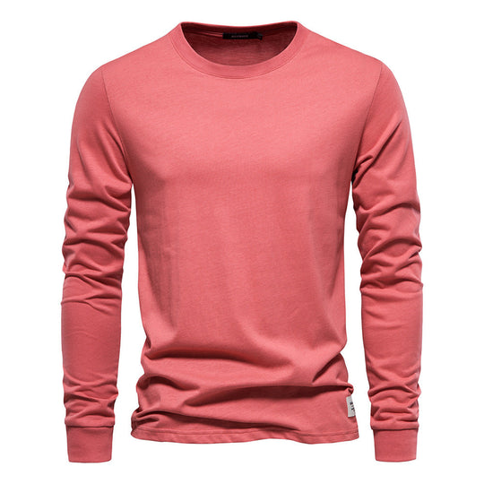 Modern Plain Long Sleeve Shirt for Men