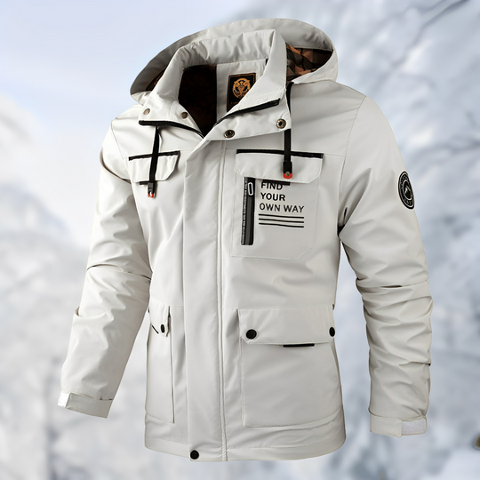 Casual Hooded Outdoor Winter Jacket for Men