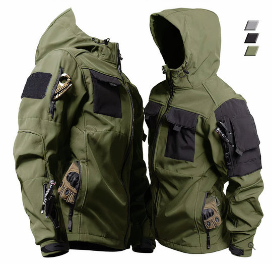 Tactical Hooded Jacket for Men