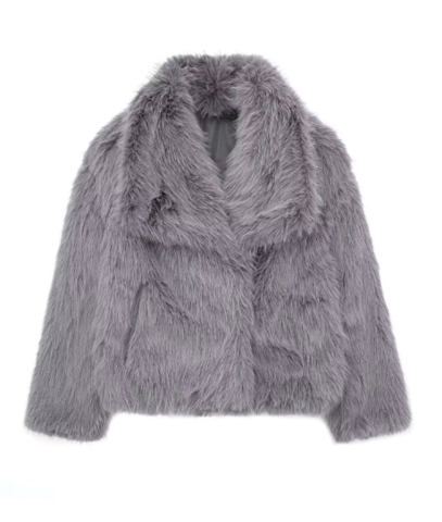 Socialite Fur Winter Coat for Women