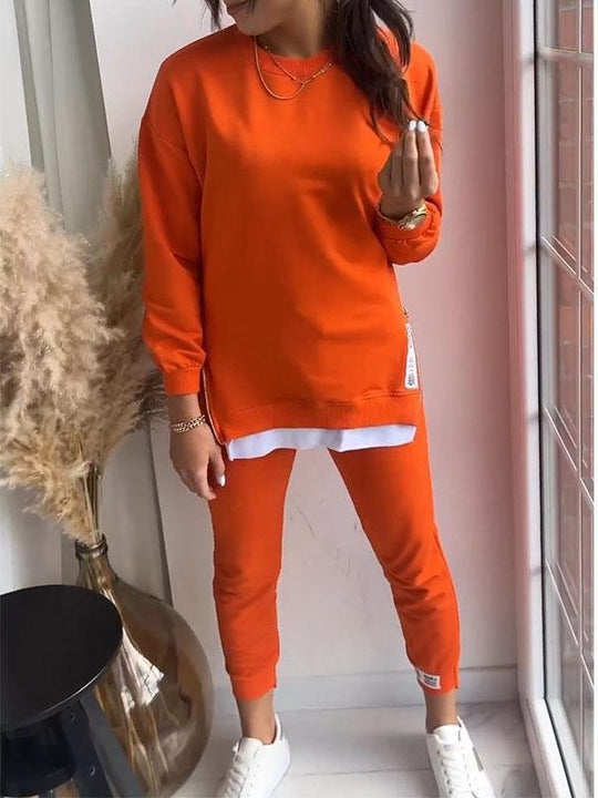 Oversized Sweatshirt and Joggers Set for Women